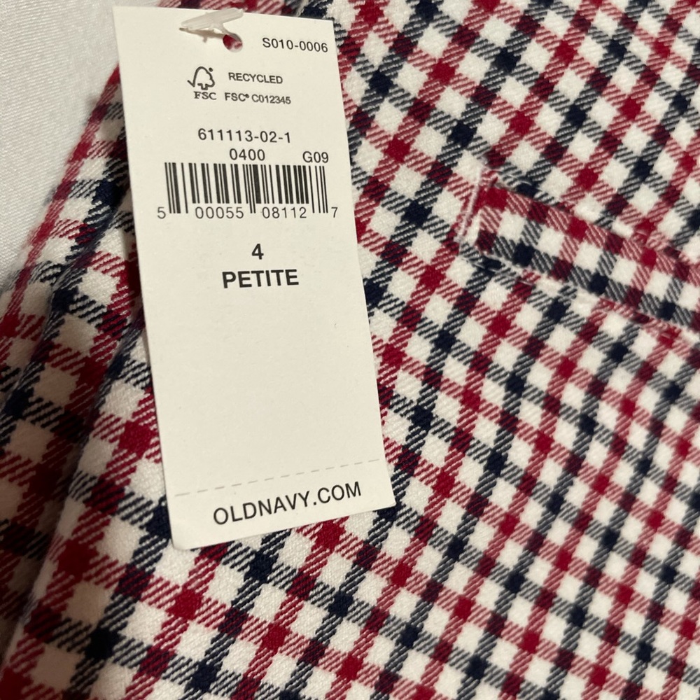 High-Waisted Patterned Pixie Pants